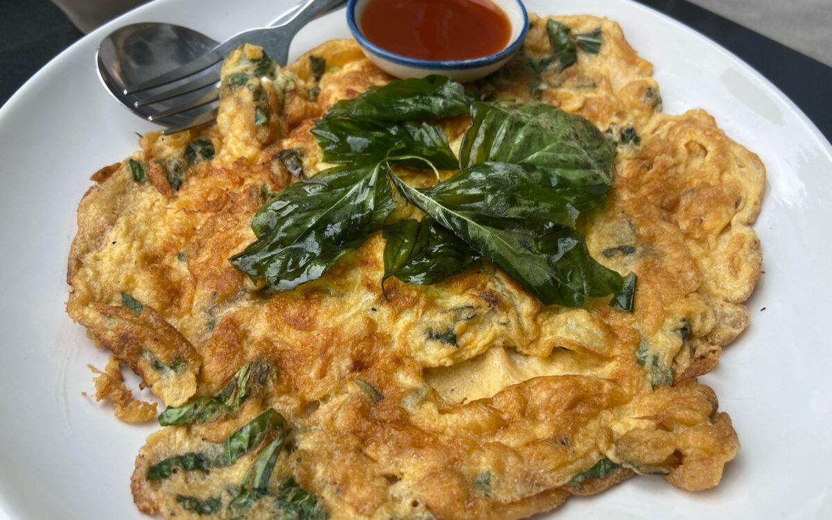 Diyalize Uygun Otlu Omlet: Tuzsuz, Yumurta Akı ile